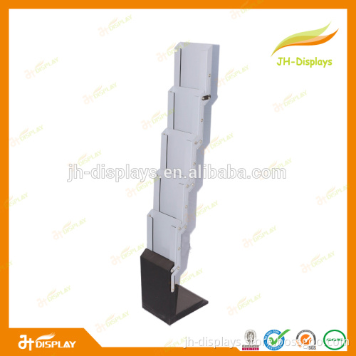 A4,A3 black double sides Magazine ,literature metal brochure holder